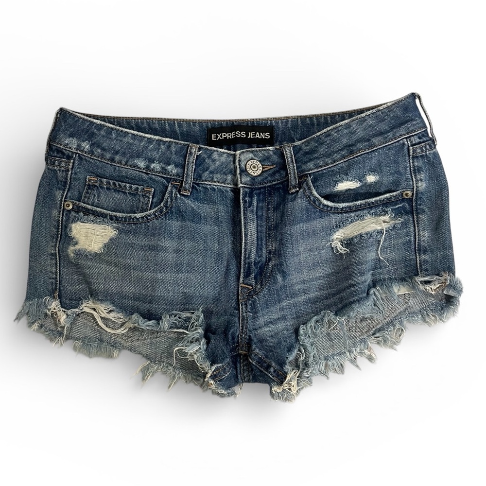 Express Denim Shorts